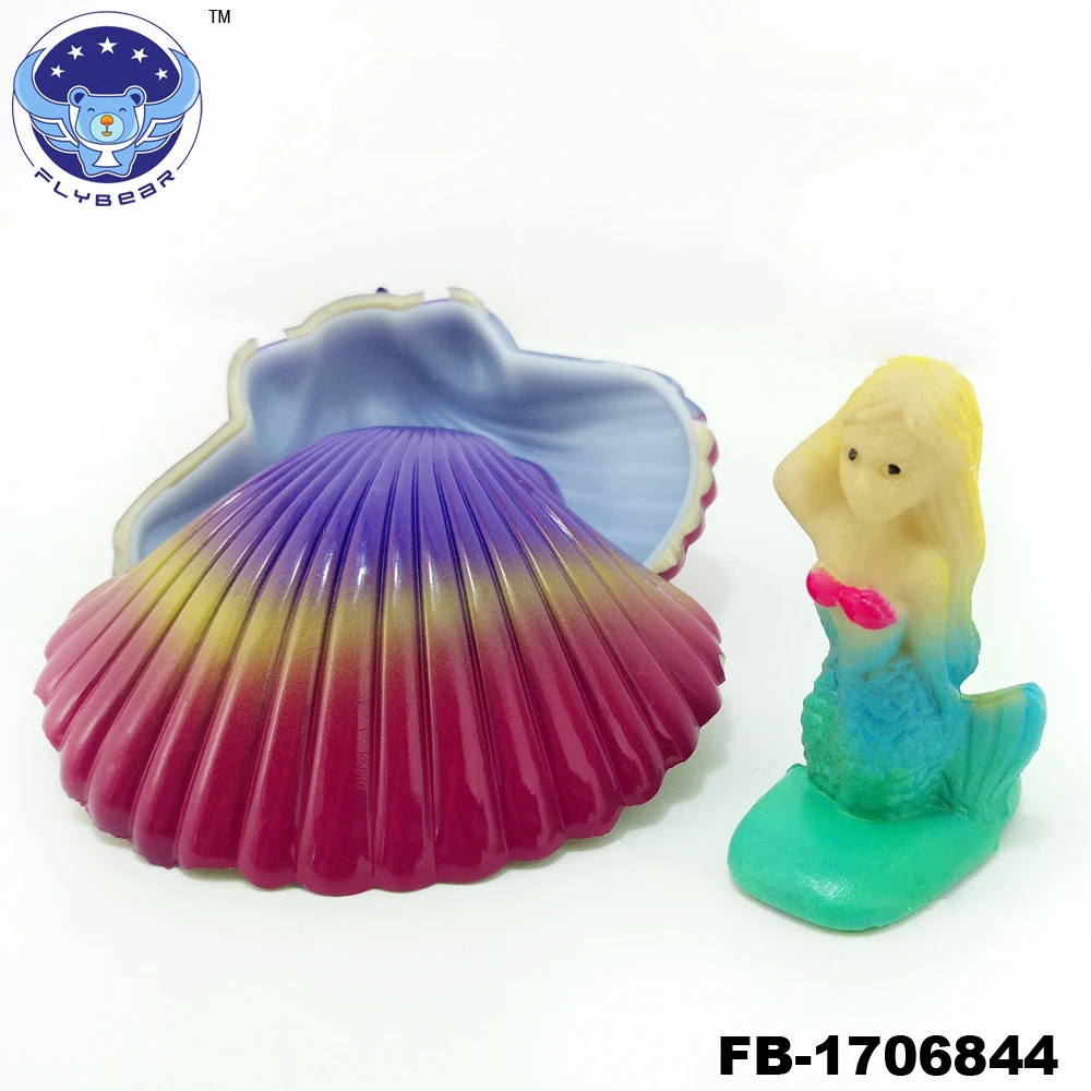 Flybear Surprise Grow Mermaid Shell Growing Toy Mermaid Grows In Water Hatching Easter Eggs Toy
