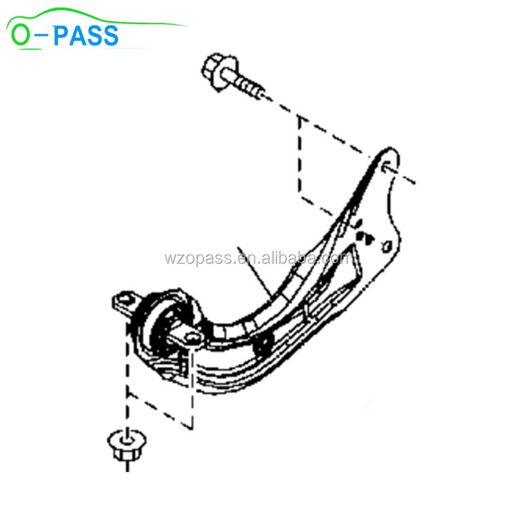 Opass后轴拖臂为mazda 3轿车两厢掀背bm Bn 2014-悬挂臂制造商bjs7-28