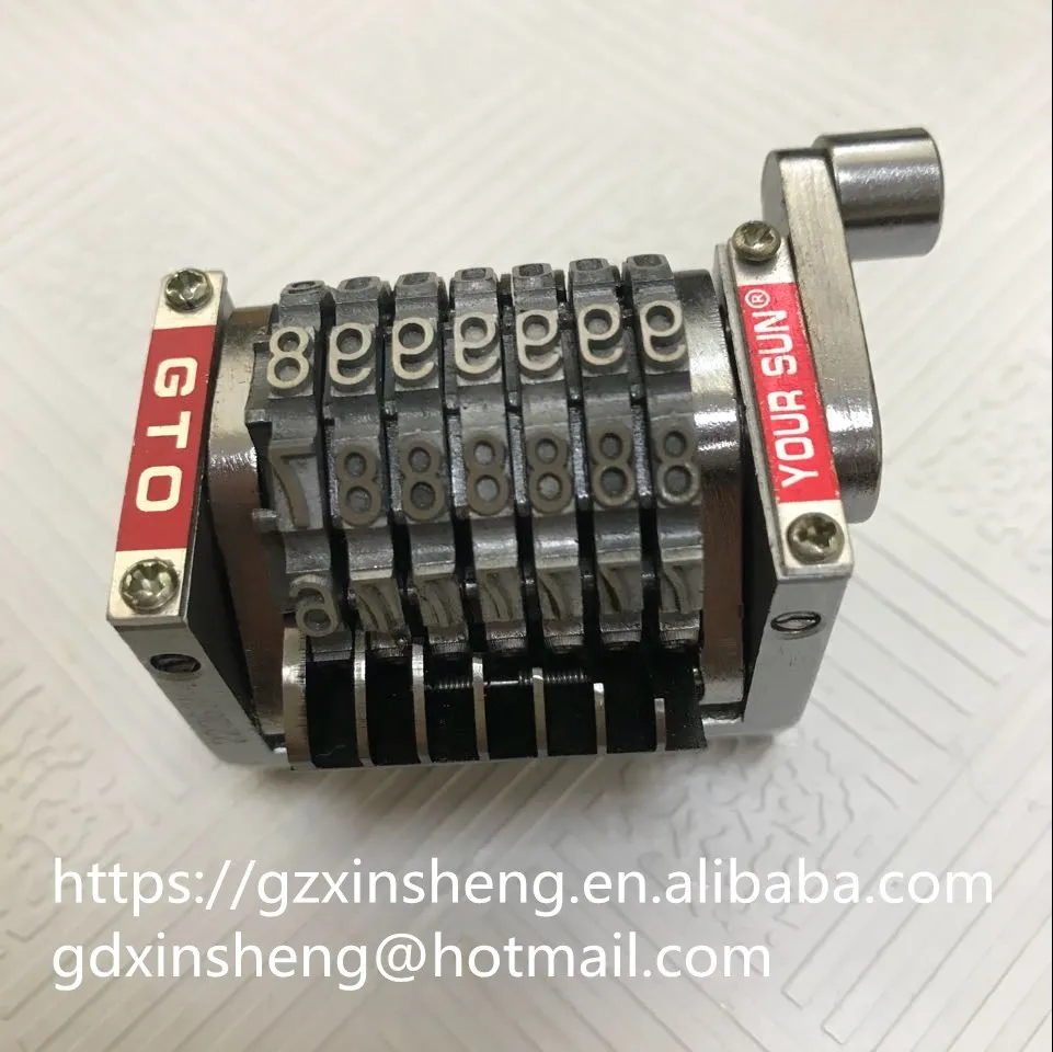 Gto Numbering Machine With 7 Digits Horizontal And Vertical Numbering Machine Buy Leibinger