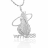 925 sterling silver men symbolic power jewelry inspirational pendant