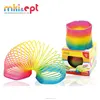 Hot selling funny rainbow slinki kids slinky spring with low price