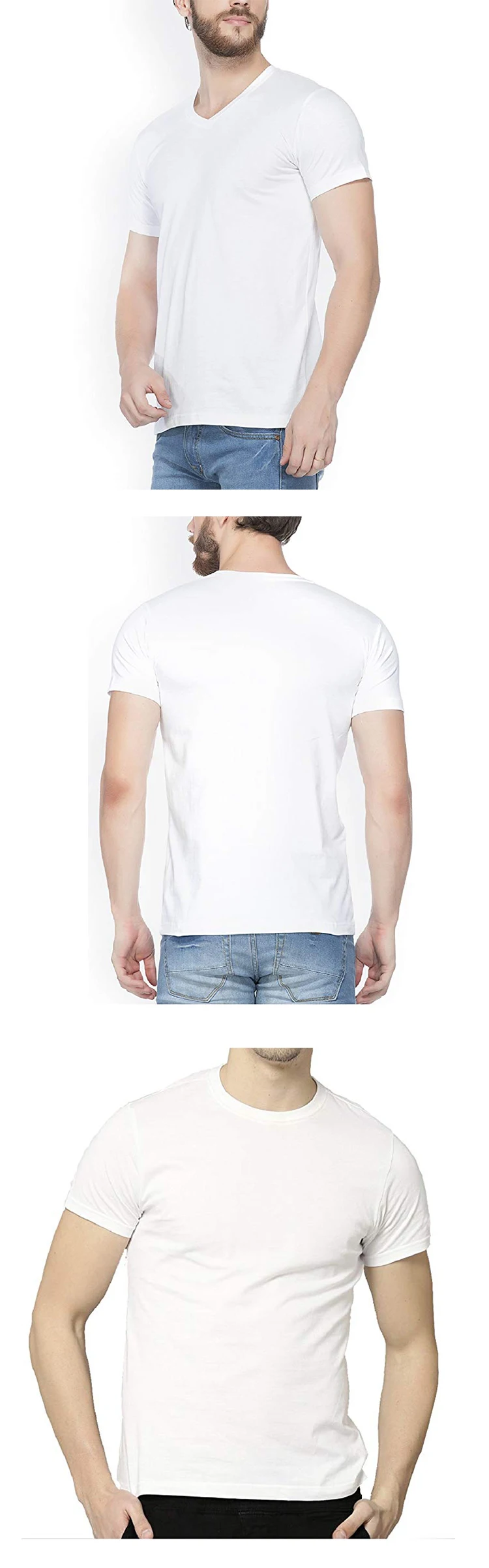 premium cotton white t shirt