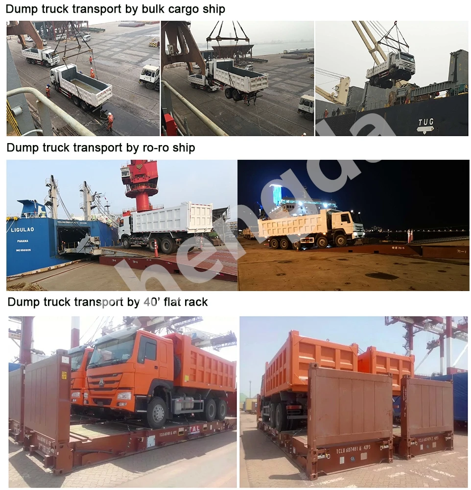 Sinotruk HOWO 336hp 371hp 6X4 10 wheeler cargo truck 