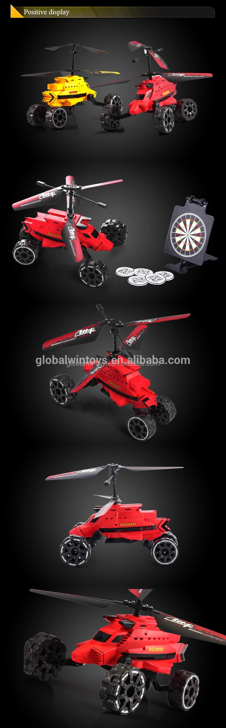2ch Remote Control Plane With Gyro/missile Air&ground Infrared ...