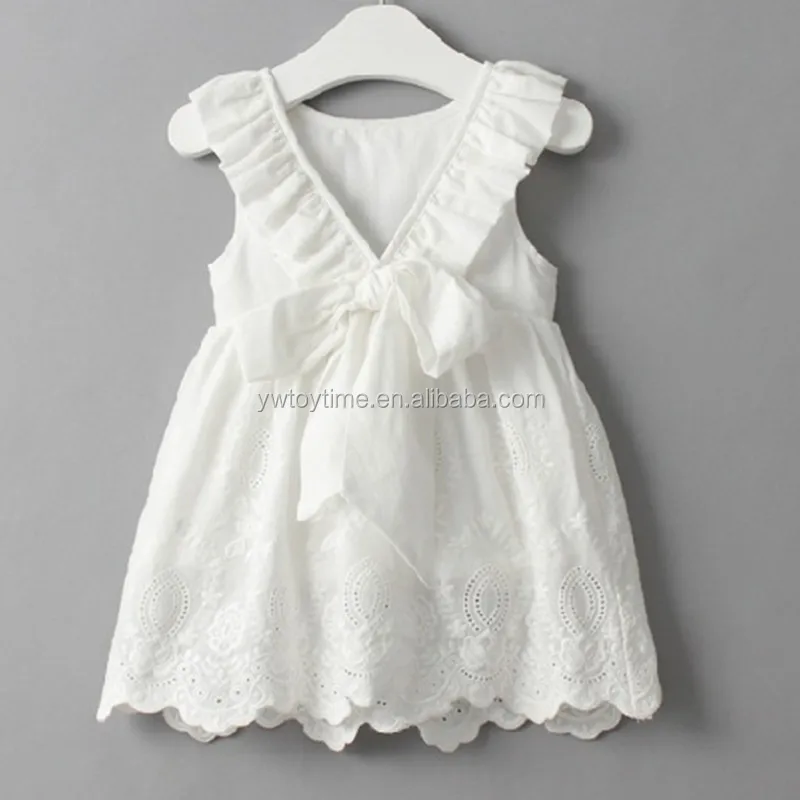 baby white eyelet dress