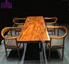 China Supplier Solid Wood Customized Natural Side Walnut Slab Tables