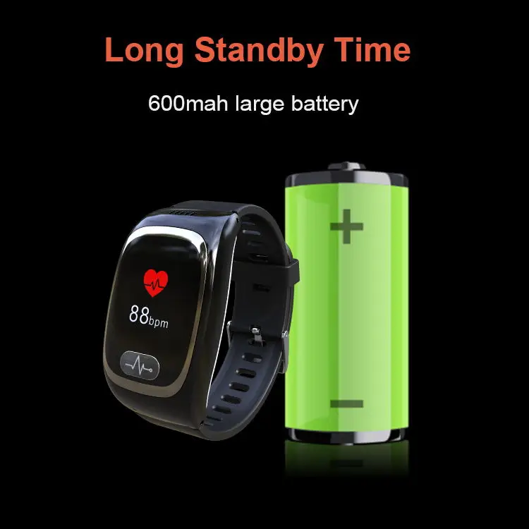 ZOER H66 SOS Call Smart Watch With Location Tracking Sleep Monitor