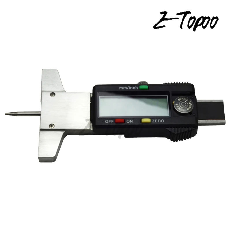 Etopoo 0-25mm 0.01mm Stainless Hardened Pointed Digital Depth Gauge ...