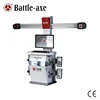 Portable tool with wheels alignment machine