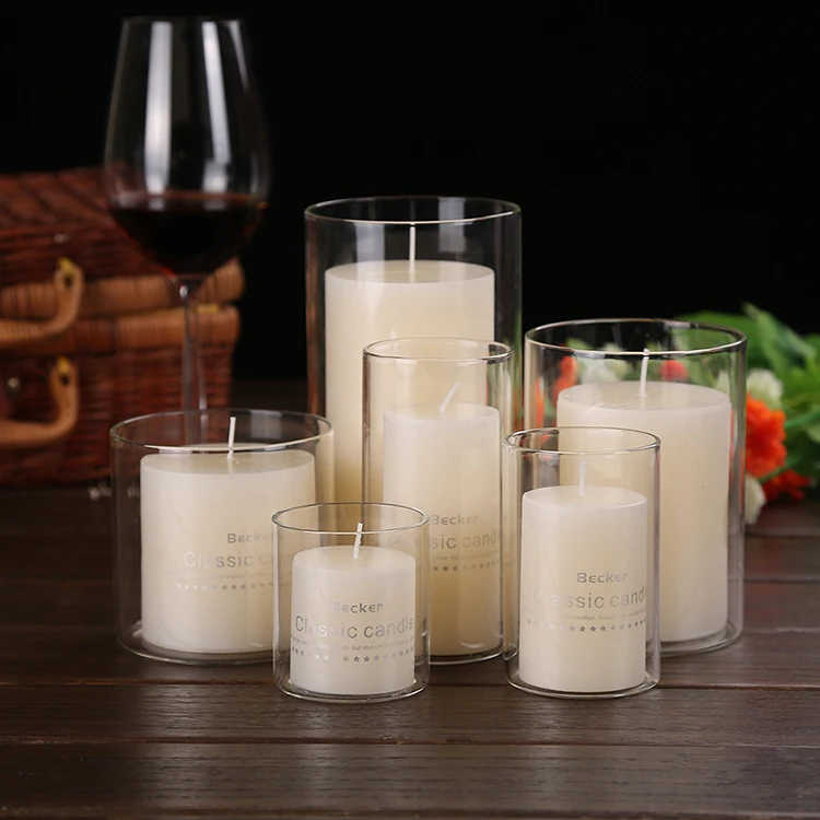 High Quality Factory Cheap Crystal Candle Holder Modern Candle Jar