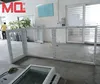 UPVC sliding window with fixed corner windows