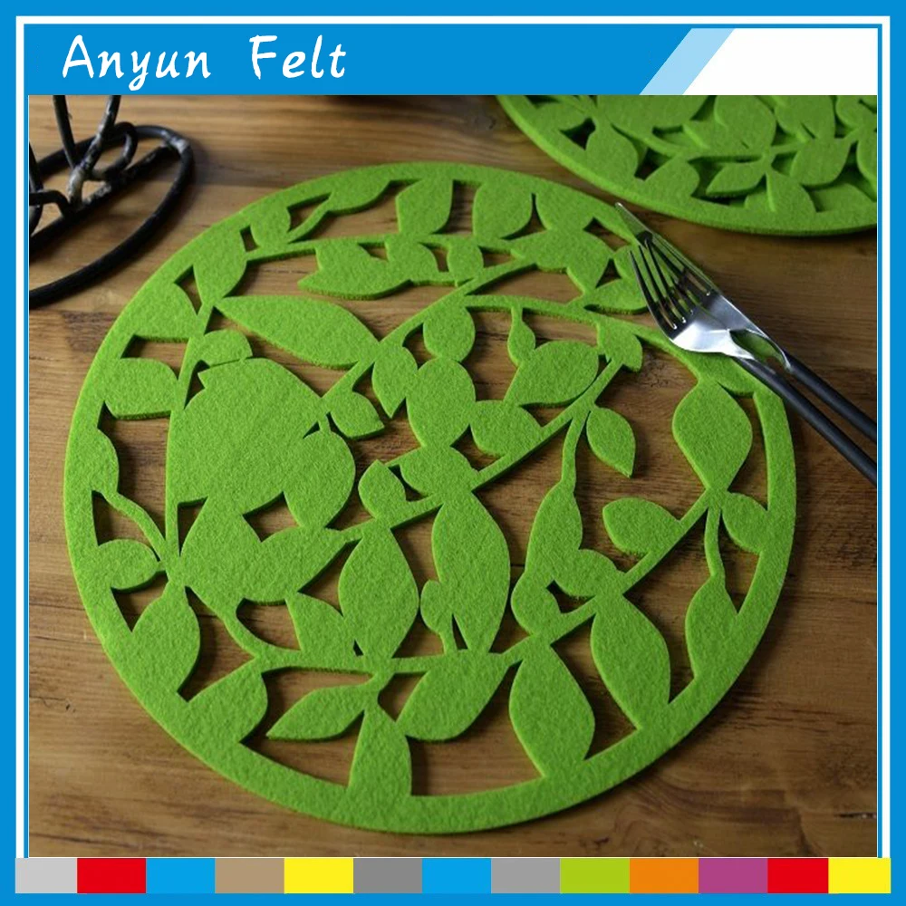 Felt Placemats,Felt Table Runner Patterns,Custom Laser Cut Felt Table