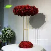 GNW dark red rose metal table centerpiece flower centerpieces for wedding table