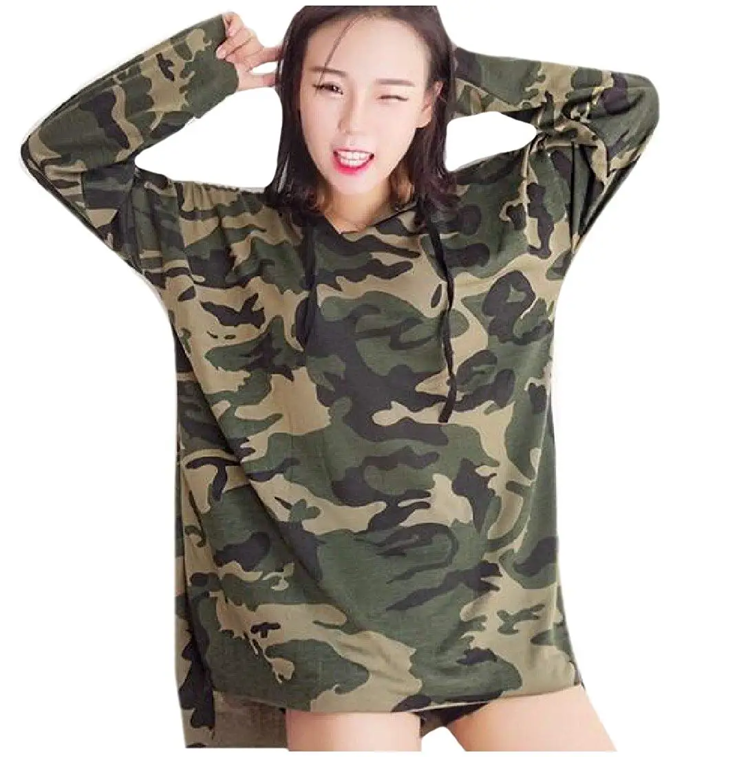 women's plus size camo sweatshirts