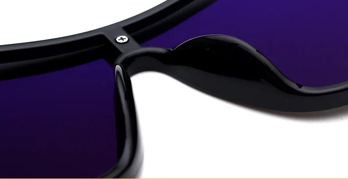 2019 Rimless Mirrored Sunglasses Polarized Man Glasses Futuristic
