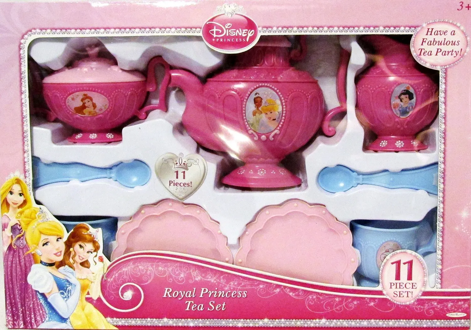Disney Royal Princess 11 Piece Tea Set
