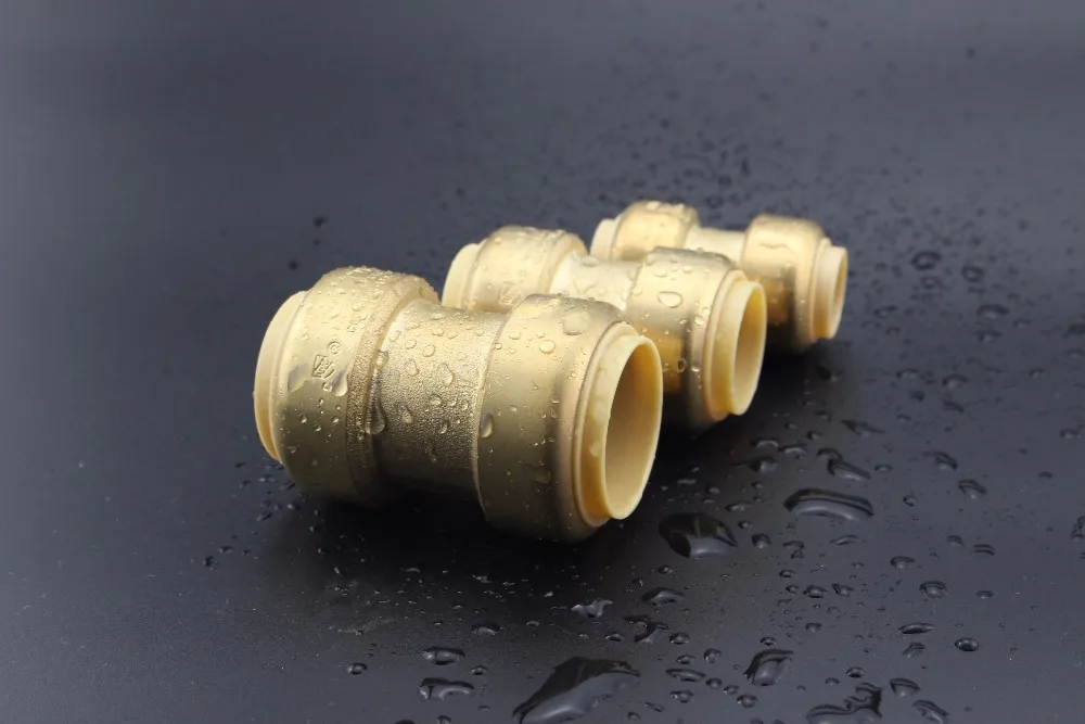 Lead Plumbing Law Lead Free Push Fit Fittings Straight Connector Brass