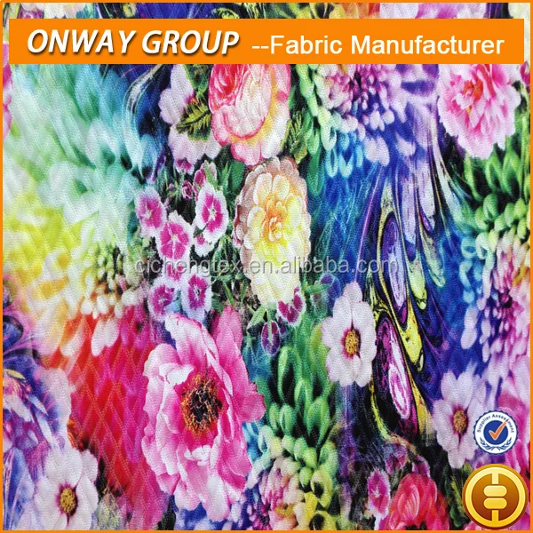 100 Export Oriented Knit Fabric & Garment Industry Print Jacquard Knit