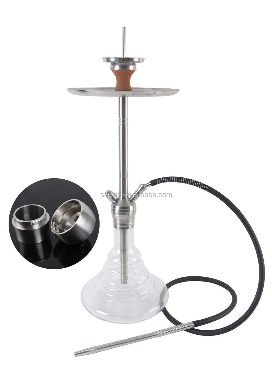 2020 High Quality Germany New Shisha Premium Soft Smoke Stainless Steel