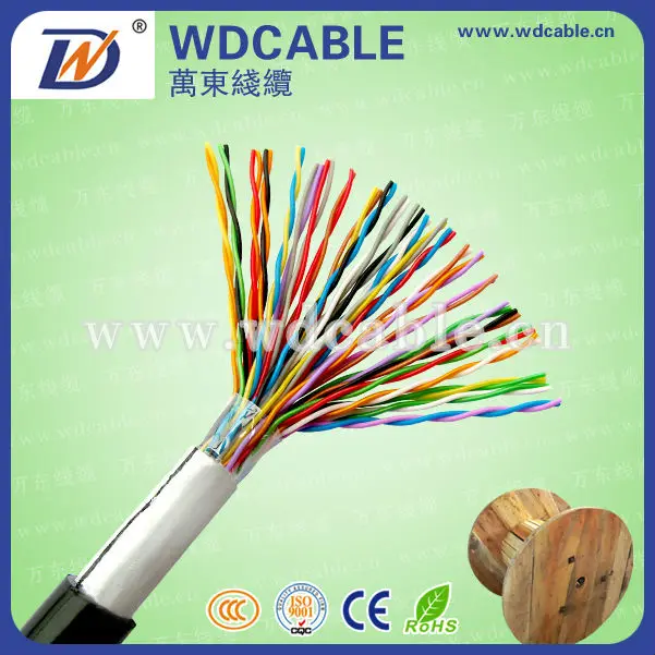 Best Price Cat6 50 Pair 30 Pairs Utp Telephone Cable With Solid Copper