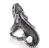 YRG203 Huilin Salamander lizard gecko ring Animal Around Rings