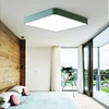 Modern Square Acrylic Cover With Remote Ceiling Lamp