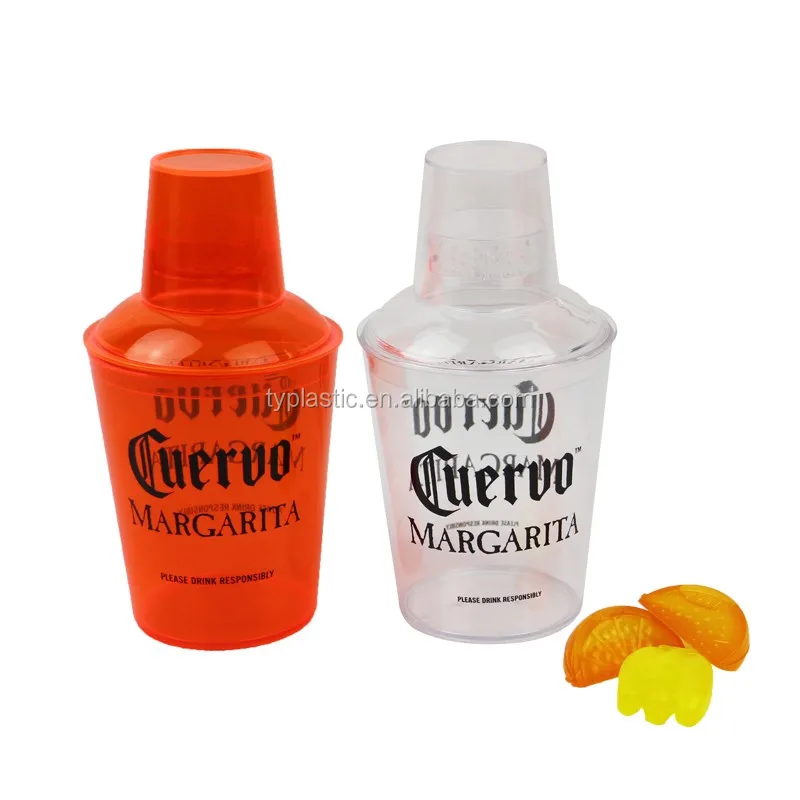 Transparent Plastic Cocktail Shaker Bottle 16oz Buy Plastic Shaker Bottle,Cocktail Shaker