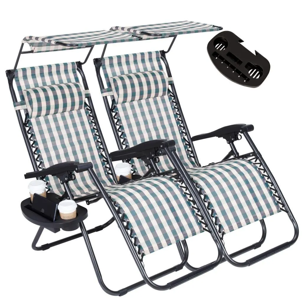 Portable noir pliable jardin extérieur Pêche Camping Portable Chaise HQ
