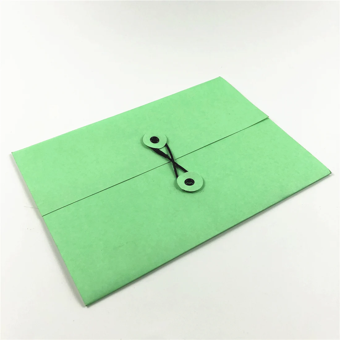 Custom Wholesale Price Kraft Paper Button Closure Envelopes A4 String Envelopes Buy Button