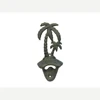 Coconut tree "Open Here" Cast Iron Bottle Opener
