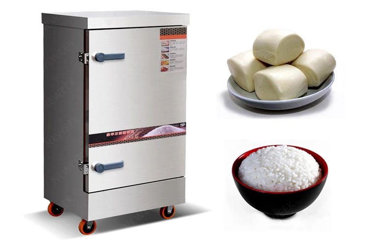 Neweek Gas Commercial Seafood Steamer Food Machine Rice Steaming