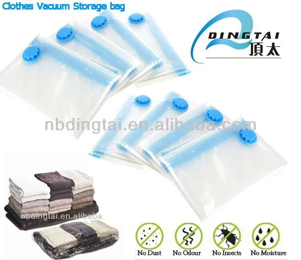 plastic storage bags for suitcases