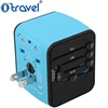 5V 2.4A output ac dc adaptor with universal plugs international adaptor set UK US AUS EU travel adaptor dual usb