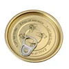 Automatic Aluminium seafood tuna fish can 401# easy open lid eoe production line