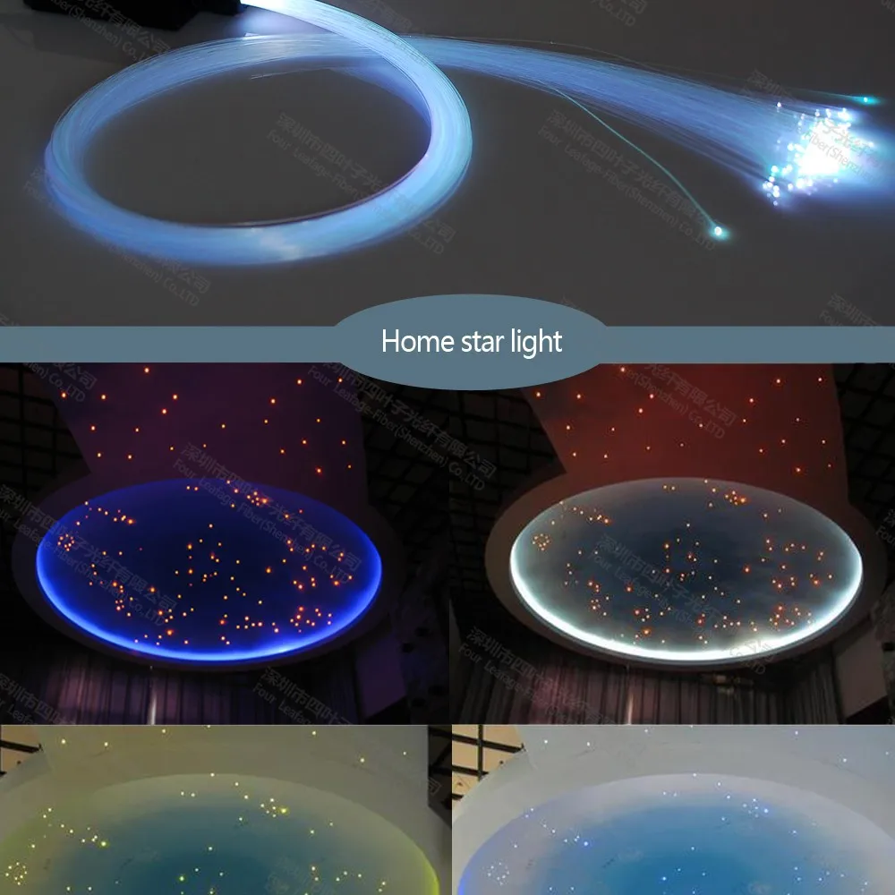 7w cielo stellato a led star soffitto luce in fibra ottica per la ...