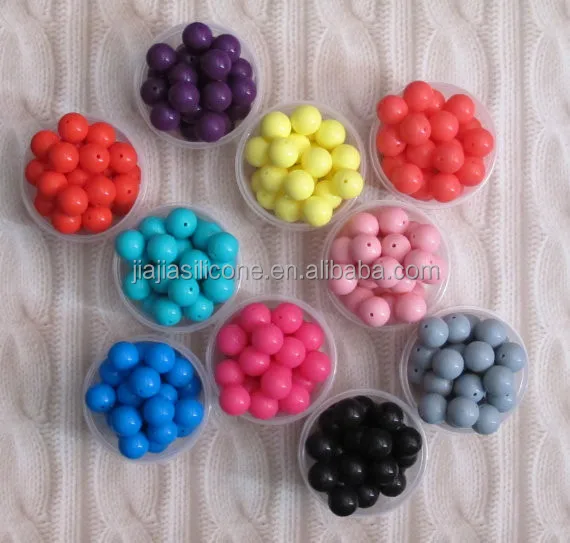 silicone chew beads