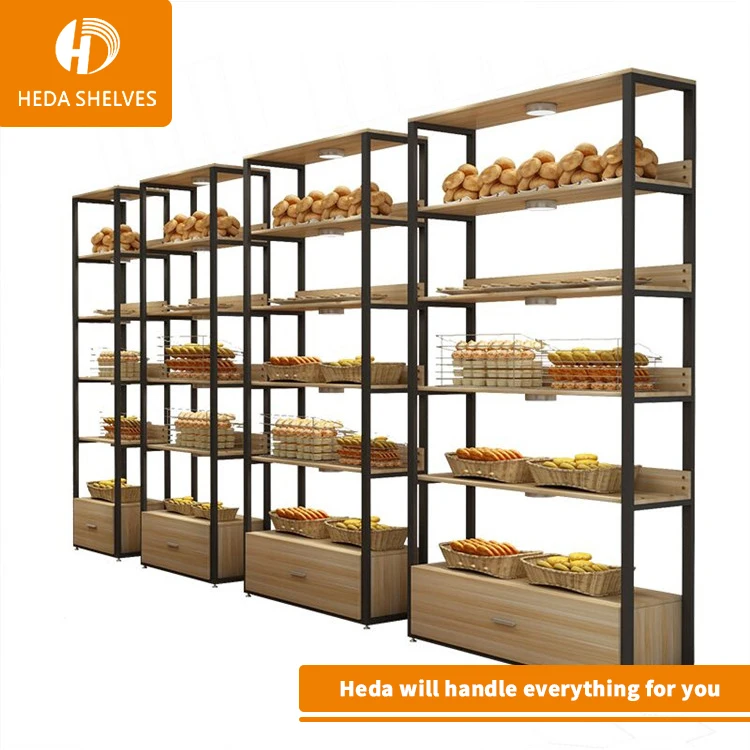 Venta al por mayor estanterias de pan-Compre online los mejores