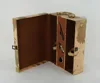 Hot selling leather wine gift box with foam insert to friend