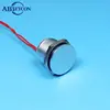 Dia.16mm 1NO IP68 Waterproof Panel Cutout Latching Electrical Operator 24V Touching Push Button Switch 12 volt push button