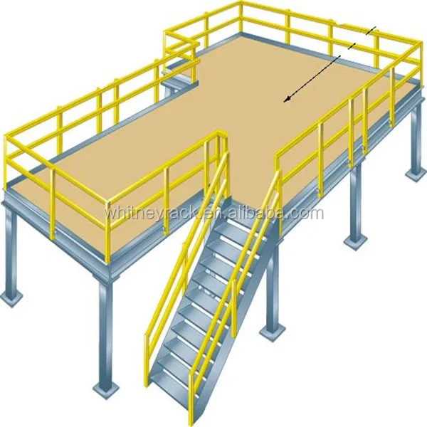 Warehouse Storage Platform - Heavy Design Steel Structure