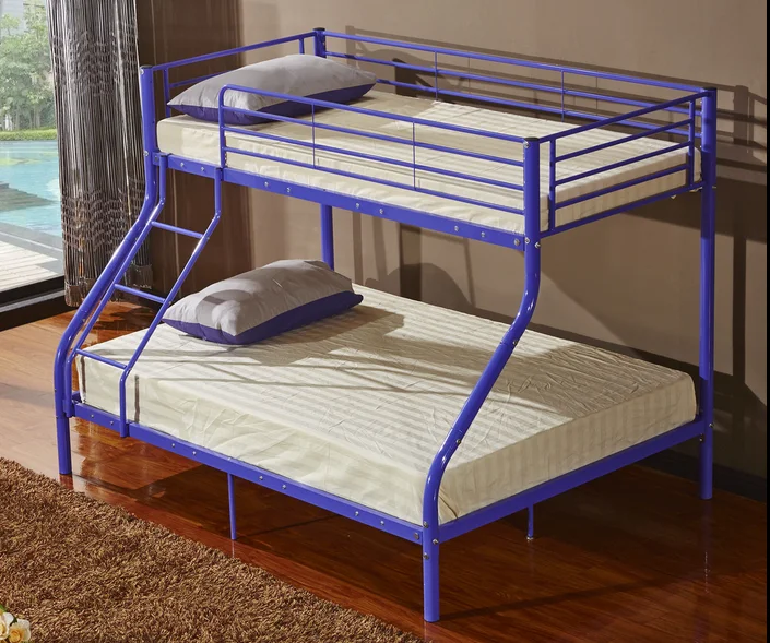 High Quality Home Dormitory Steel Hostel Beds 3 Layer 3 Sleepers Triple
