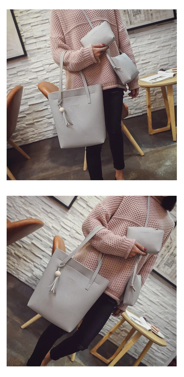2017 Wholesale Lady Bags Women Handbag 3 Pcs Sets Bag Wholesale Buy