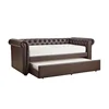Baxton Studio Bunk bed Daybed with Trundle sofa bed