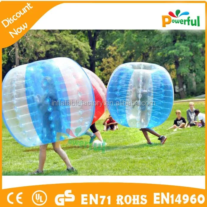 large human balls,Entertainment soccer bubble ball for kids