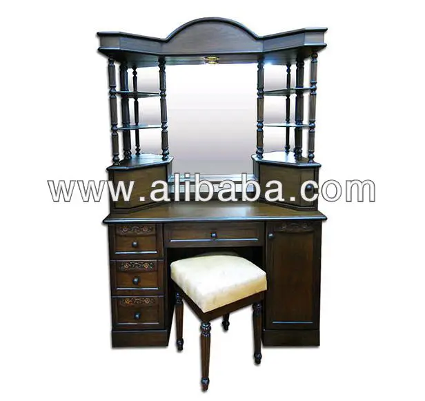 Teak Wood Bedroom Dressing Table No 5 Size 42 X 123 X 175