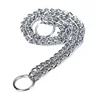 Wholesale Heavy Duty Double Rows Link Loop Dog Collars Choke Chain