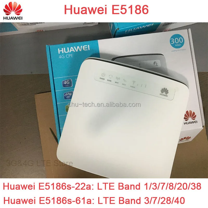 Wireless Routers Huawei E5186 22a Mobile Router 4g Lte Adv Unlocked With External Antenna Pack Computers Tablets Networking