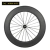 X-Bike deep rim POPULAR composite bike rear wheel, carbon road bike wheels 700c tubular for triathlon