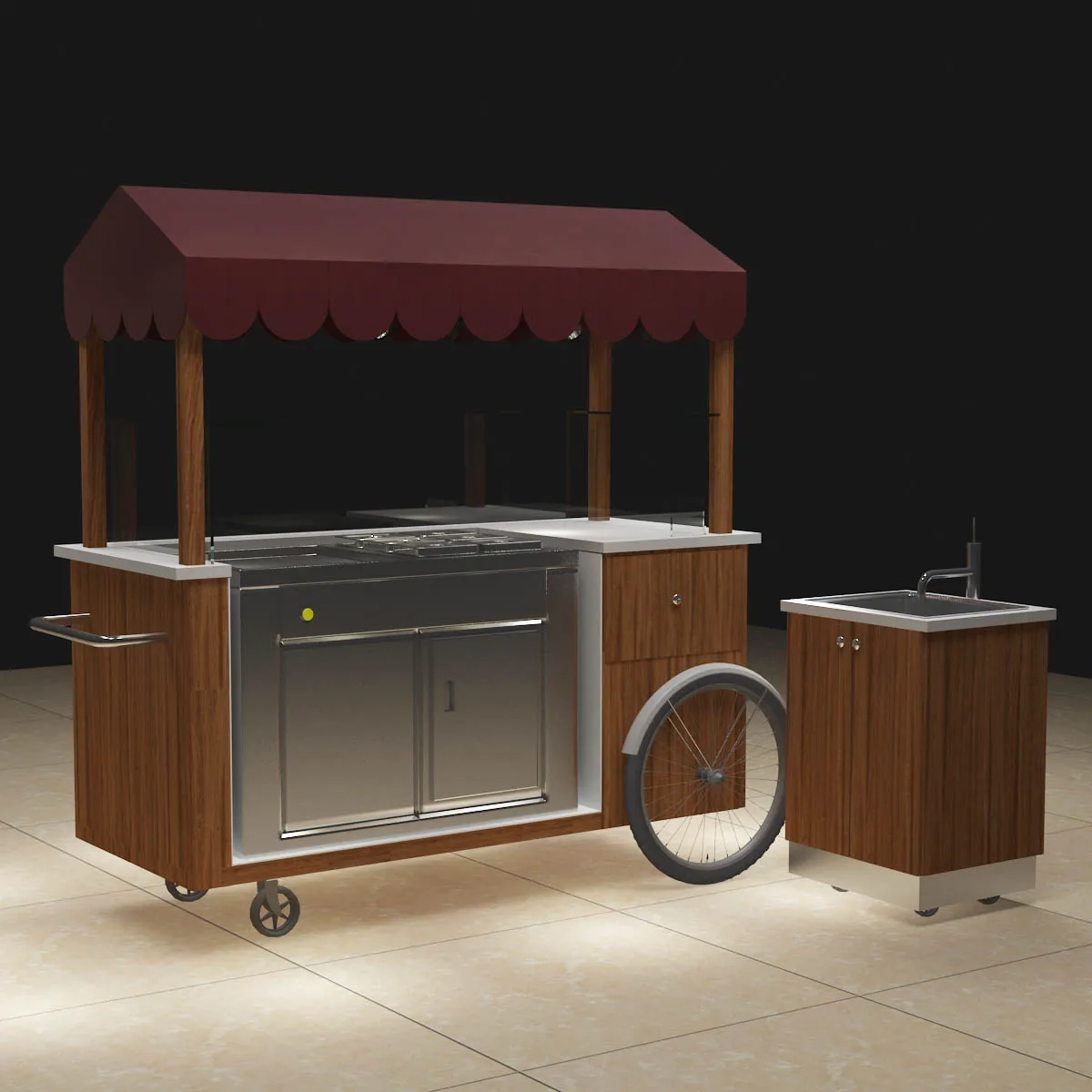 Best Selling Attractive Low Price Food Vending Carts,Mobile Food
