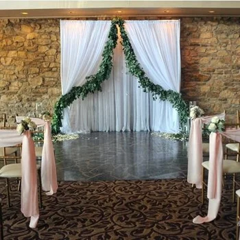 pipe backdrop aluminum stand event drape larger